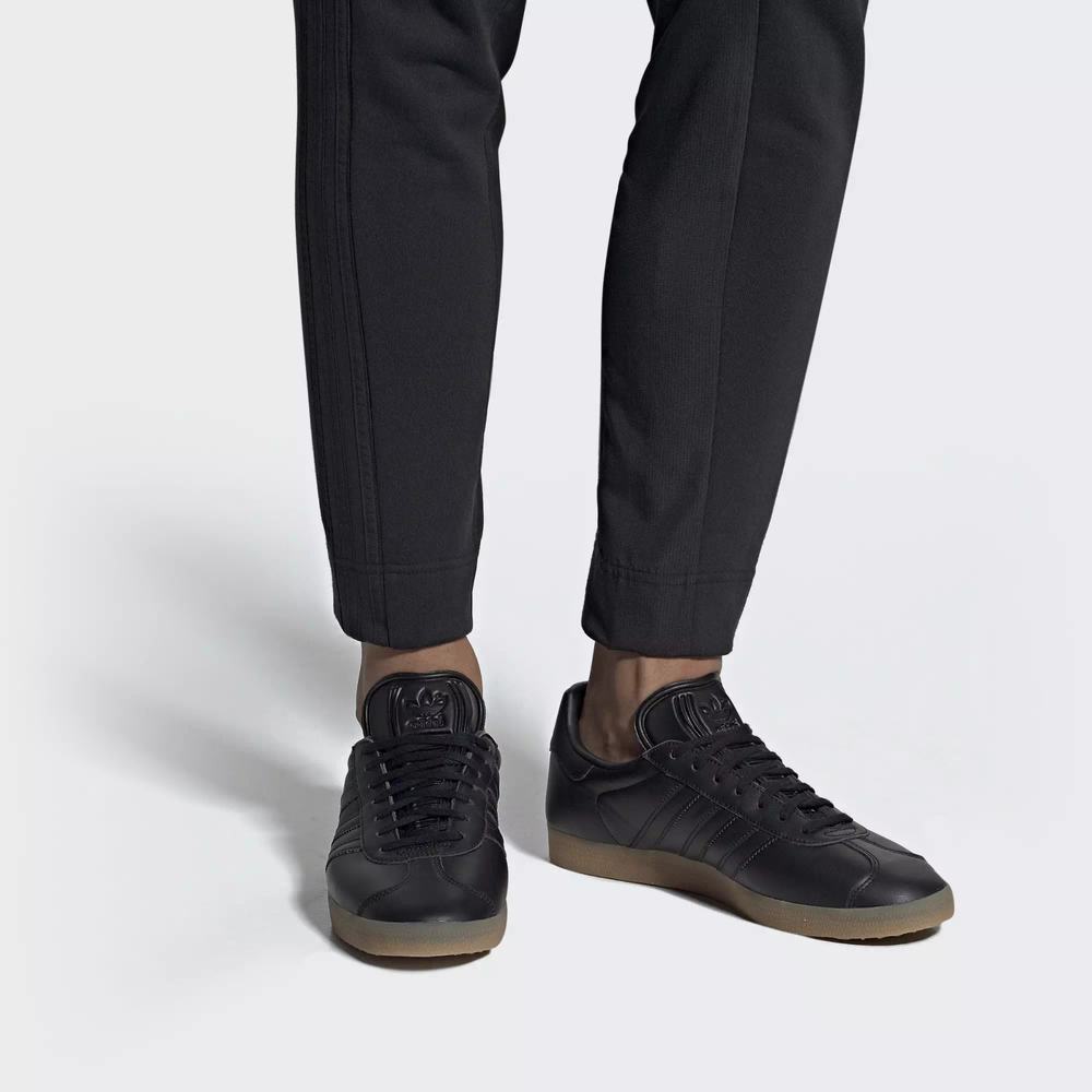 Adidas Gazelle Tenis Negros Para Hombre (MX-26931)